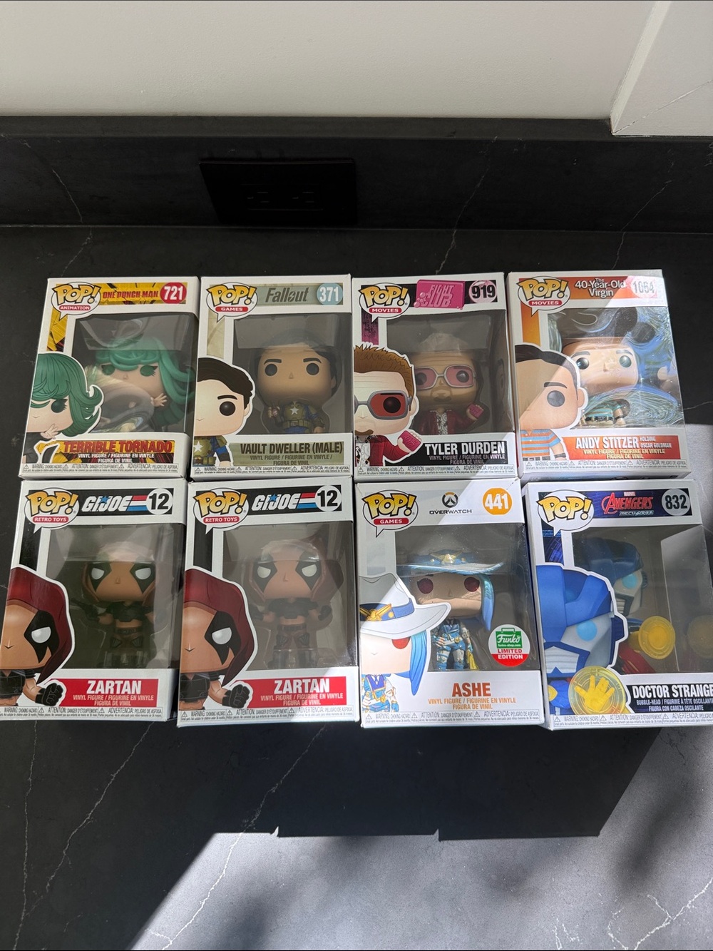 Funko Pop! Collector Display - White and Clear Window Box Organizer